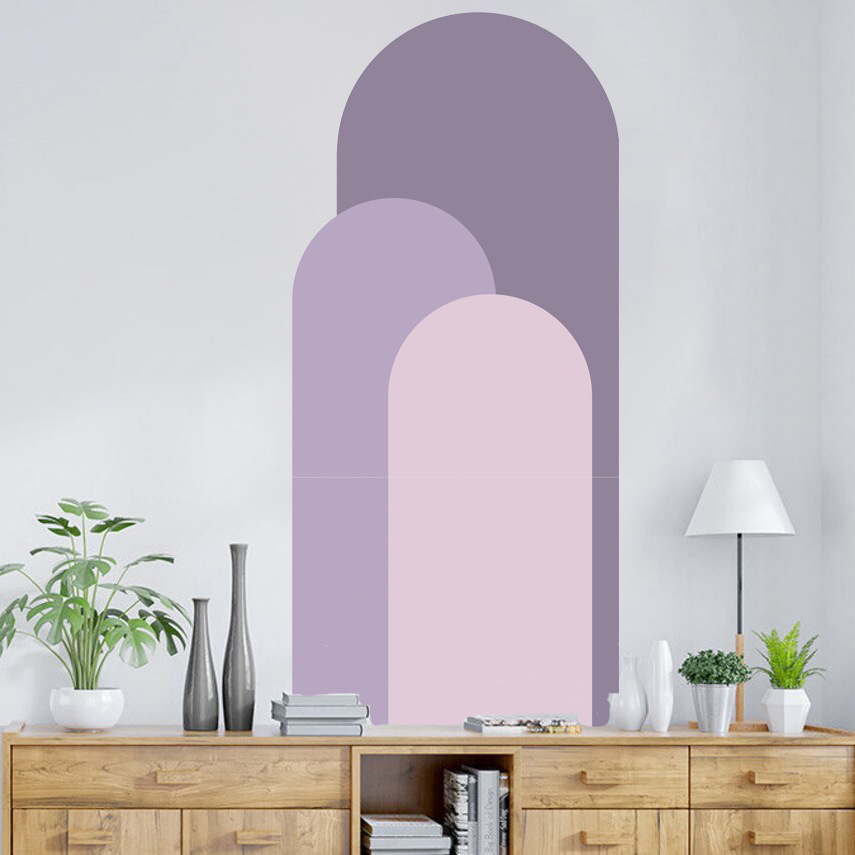 보헤미안 아치 벽 스티커 거실 소파 침대 머리 배경 장 - Pvc Panel Background 리뷰 및 가격